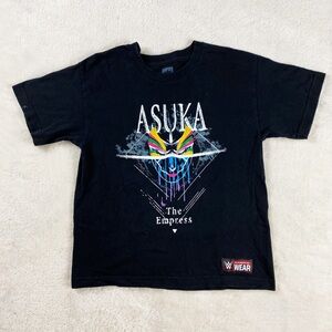 WWE Official Asuka “The Empress” T-Shirt Double-Sided Size Youth Medium